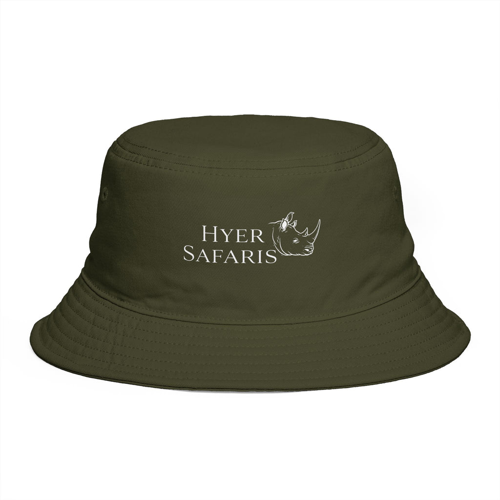 HYER Safaris Bucket Hat — Olive Outdoor Safari Hat