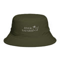 HYER Safaris Bucket Hat — Olive Outdoor Safari Hat