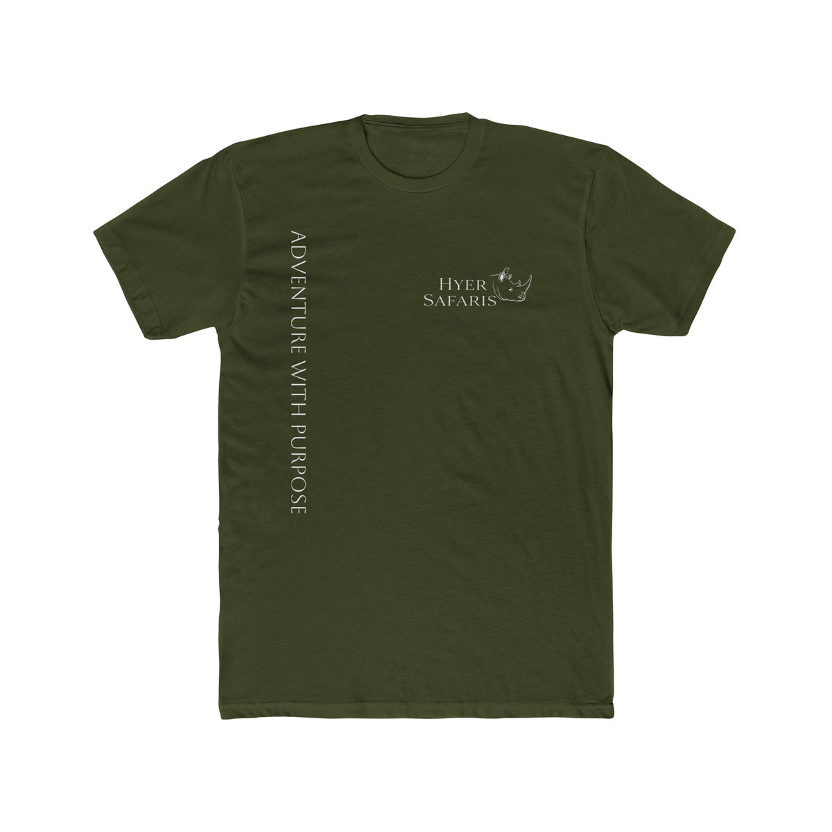 Samburu Elephant Tee (Dark Ranger Green)