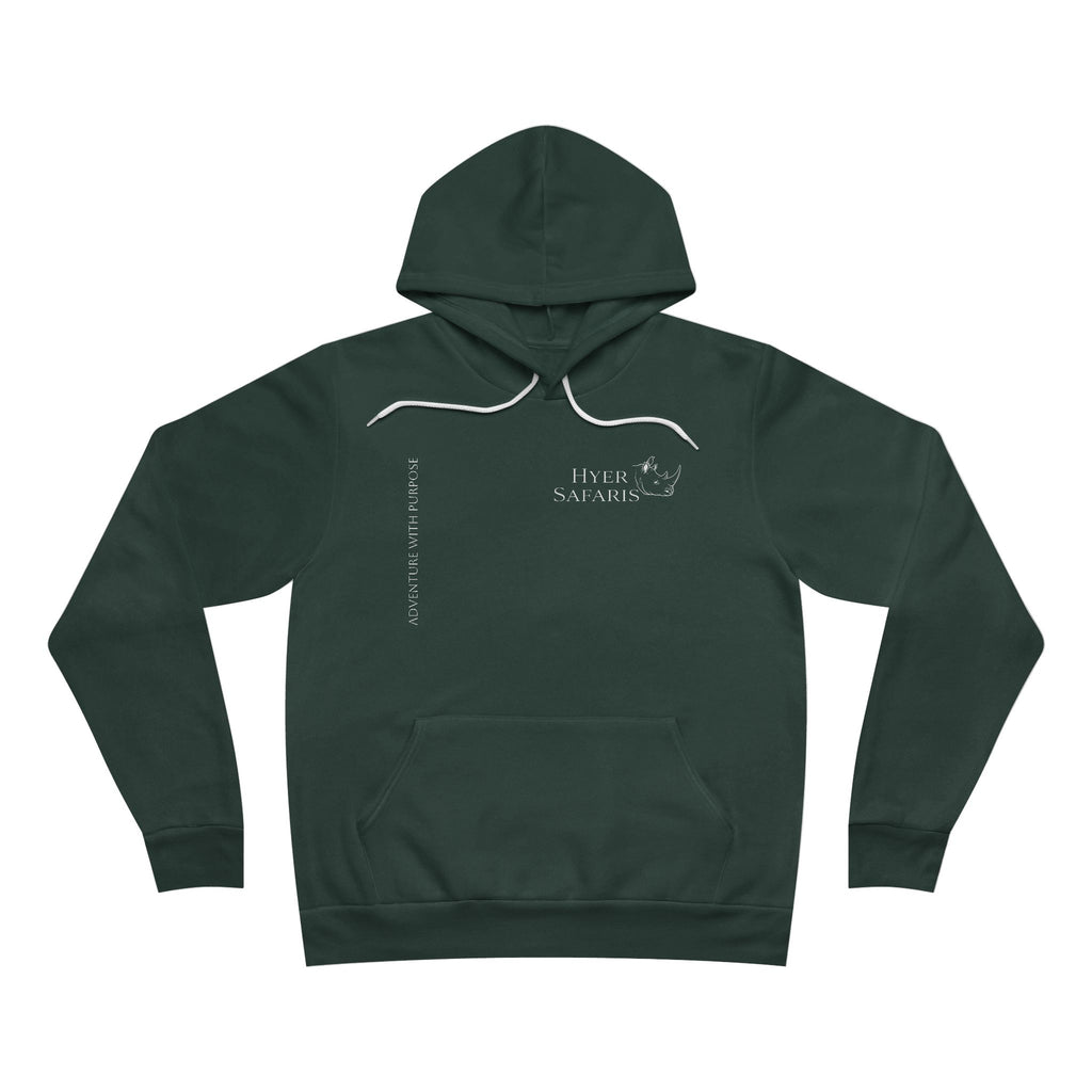 Forest Green Samburu Elephant Hoodie