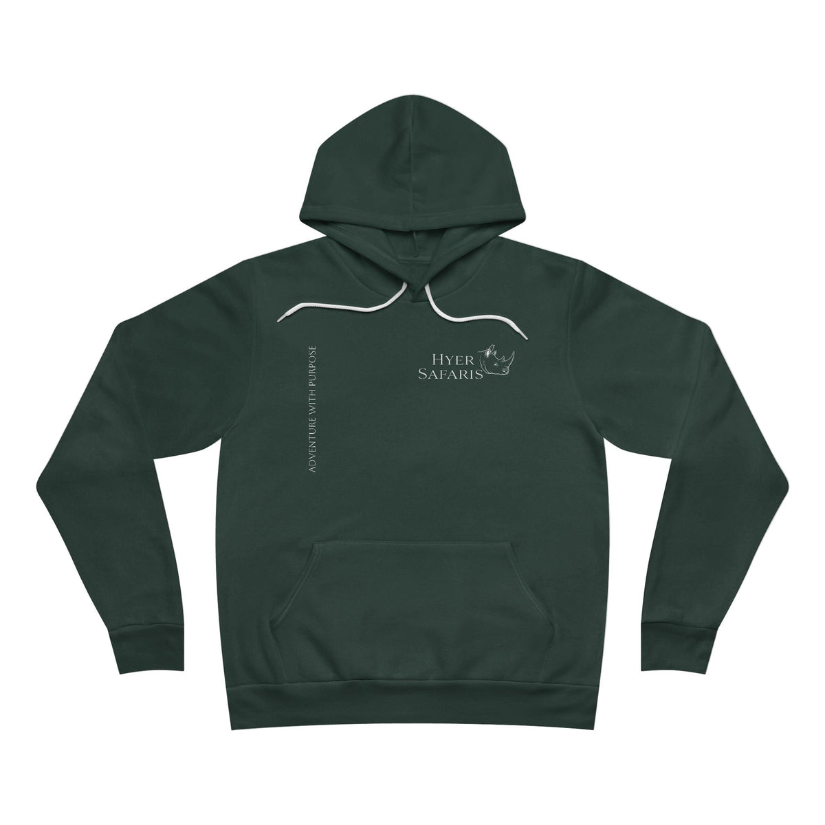 Forest Green Samburu Elephant Hoodie