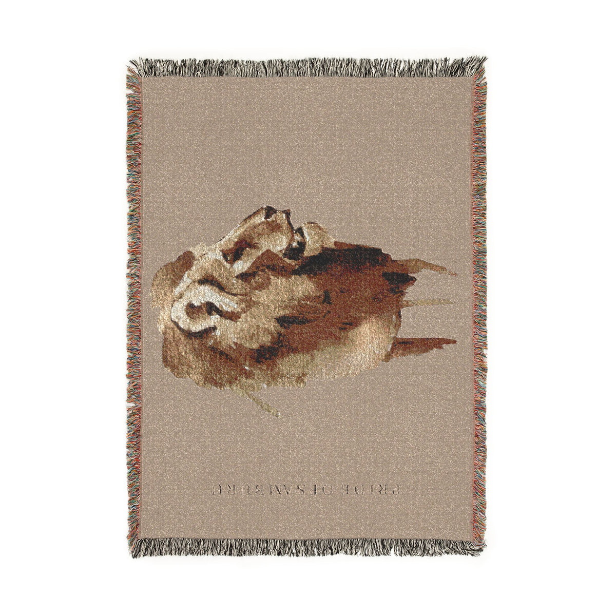 Pride of Samburu Throw Blanket